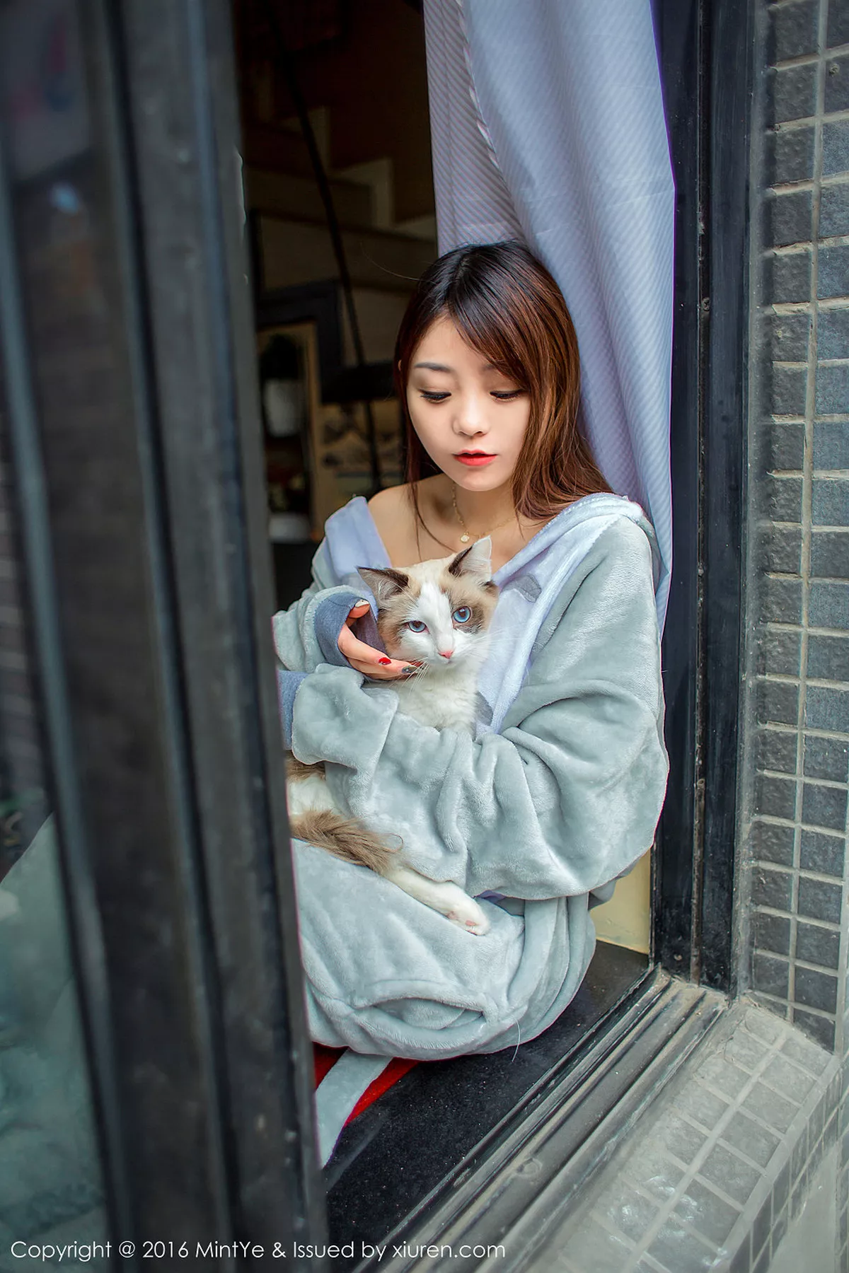 [MintYe薄荷叶]第002期佘贝拉写真-秀人资源网